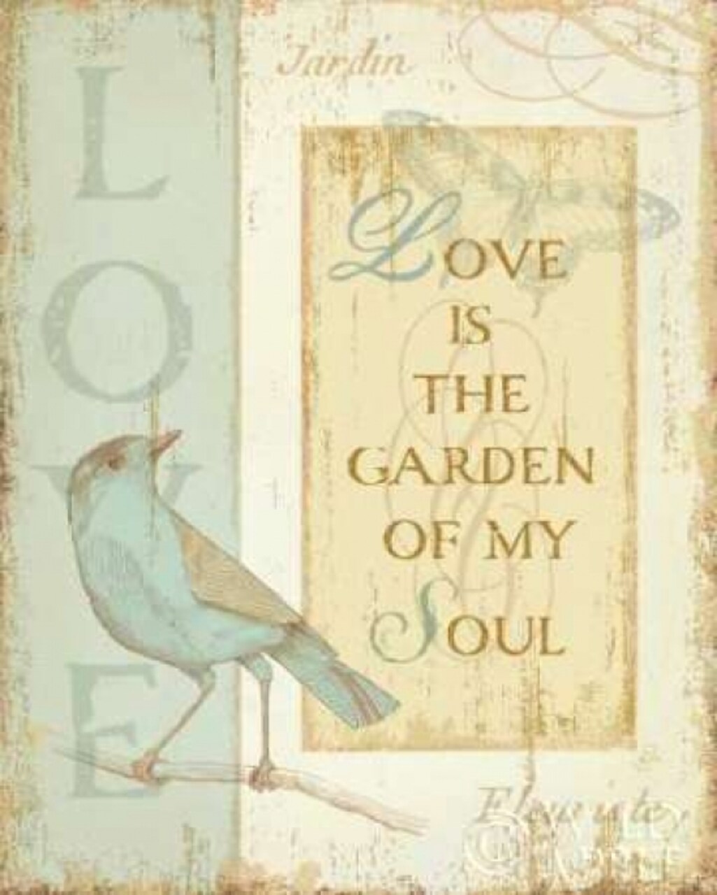 Secret Garden I Poster Print by Daphne Brissonnet - Item # VARPDX1590